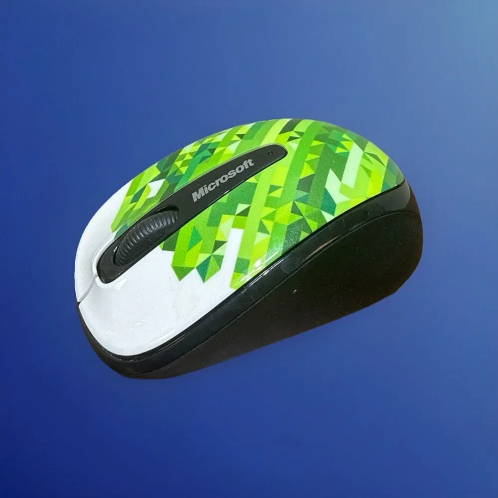 Microsoft Wireless Mouse 3500 Artist Edition Muxxi Complete Tested Geometric